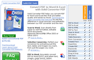 Convert pdf to Word & pdf-tabs to Excel