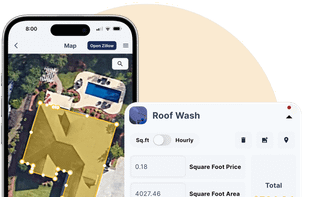 Measure properties remotely and instantly apply pricing based on the areas you outline—whether it’s square footage, linear footage, or itemized sections. Everything you calculate gets saved directly to the estimate, making quoting faster, more accurate, and fully customizable.