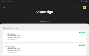 Sportigo screenshot 1