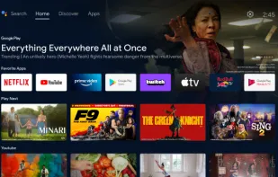 Android TV screenshot 1
