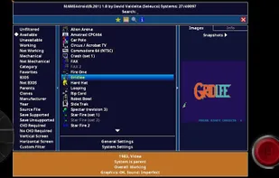 MAME4droid screenshot 1