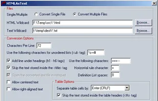 HTMLAsText screenshot 1
