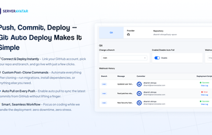 Multi-Git Integration for Auto Deployment