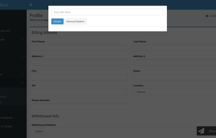 Quickly shorten URLS.
