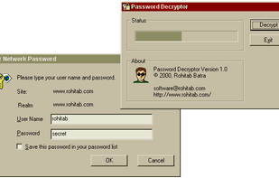 Password Decrypter screenshot 1