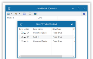 Shortcut Scanner screenshot 1