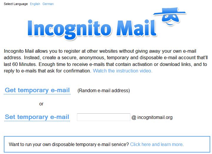 send incognito mail