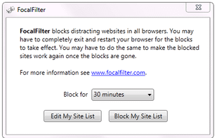 FocalFilter screenshot 1