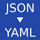 JSON to YAML icon