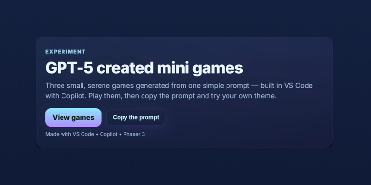Visual Studio Code integrates GPT-5 Mini for Copilot users image