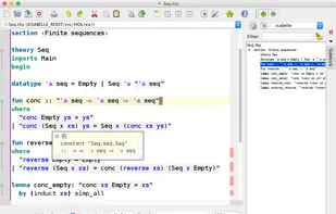 Isabelle screenshot 1
