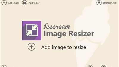 Icecream Image Resizer screenshot 1