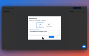 AI Agent to create PDF template