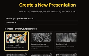 Flash AI Presentation Maker screenshot 1