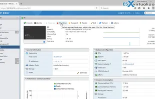 VMware vSphere Hypervisor screenshot 1