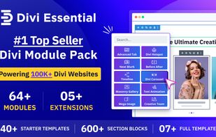 Divi Essential Productivity Plugin for Divi Builder