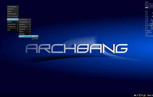 ArchBang screenshot 1