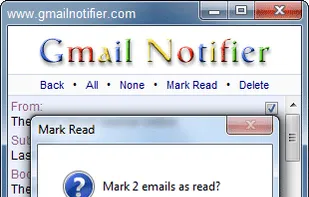 Gmail Notifier (gmailnotifier.com) screenshot 1