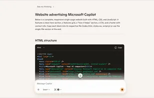 Microsoft Copilot screenshot 3