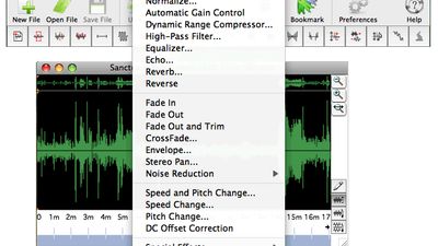 WavePad Audio, Music and MP3 Editor Apply Effects