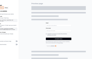 Embed gated content on your website in three simple steps