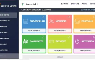 Secured Online Voting screenshot 1