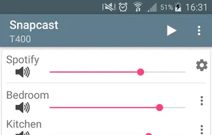 Snapcast screenshot 1