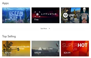 Oculus Experiences screenshot 1