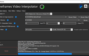 Flowframes screenshot 2