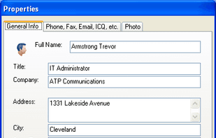 Advanced Phonebook screenshot 1