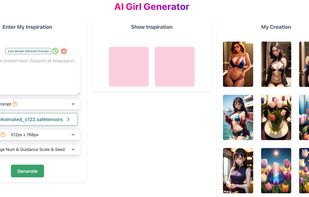 Girl Generator Page