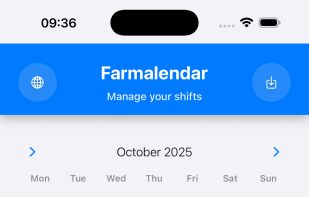 Farmalendar screenshot 1