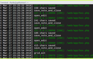 the user needs to start up PHP in a Terminal window .. that's not so bad, once you get used to it