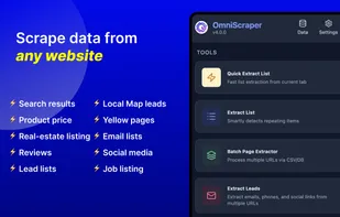 OmniScraper screenshot 1