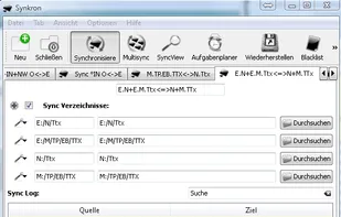 Sync 4 folders - Many languages