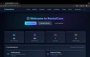 RentalCore screenshot 1