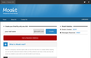 Moakt Mail screenshot 1