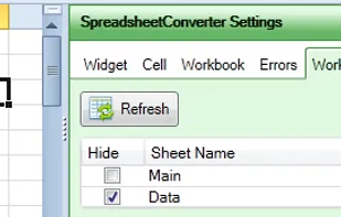 SpreadsheetConverter screenshot 1