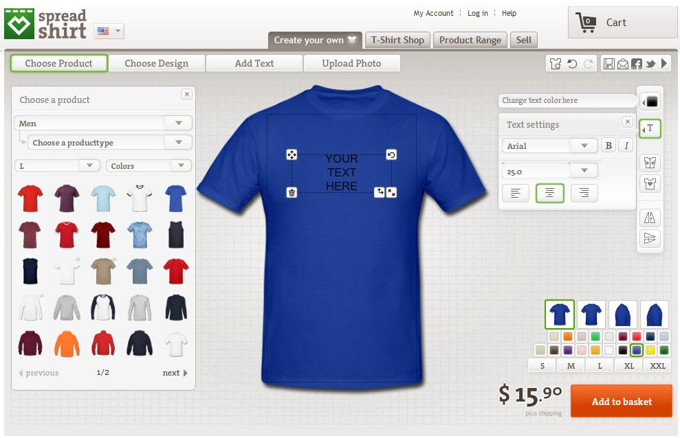 Spreadshirt: Print on demand platform that | AlternativeTo