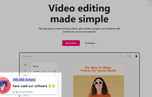 Social oracle's notification on a SaaS site