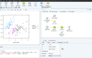 R AnalyticFlow screenshot 1