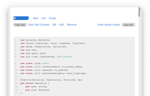 MicroBin screenshot 2