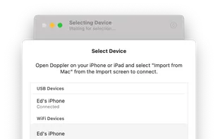 Doppler Transfer screenshot 1