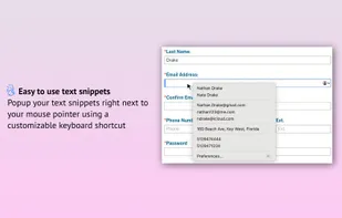 Simple Snippets - Text Library screenshot 1