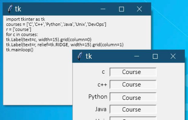 Tkinter: Standard Python interface to the Tcl/Tk GUI toolkit ...