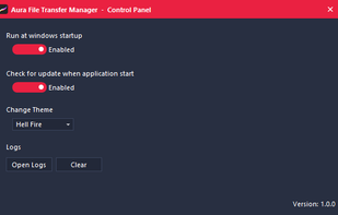 Aura File Transfer Manager screenshot 1