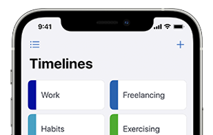 Timelines Time Tracking screenshot 1