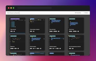 VSCheatsheet screenshot 1