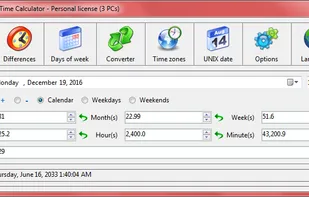 Advanced Date Time Calculator screenshot 1