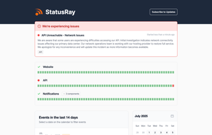 StatusRay screenshot 1